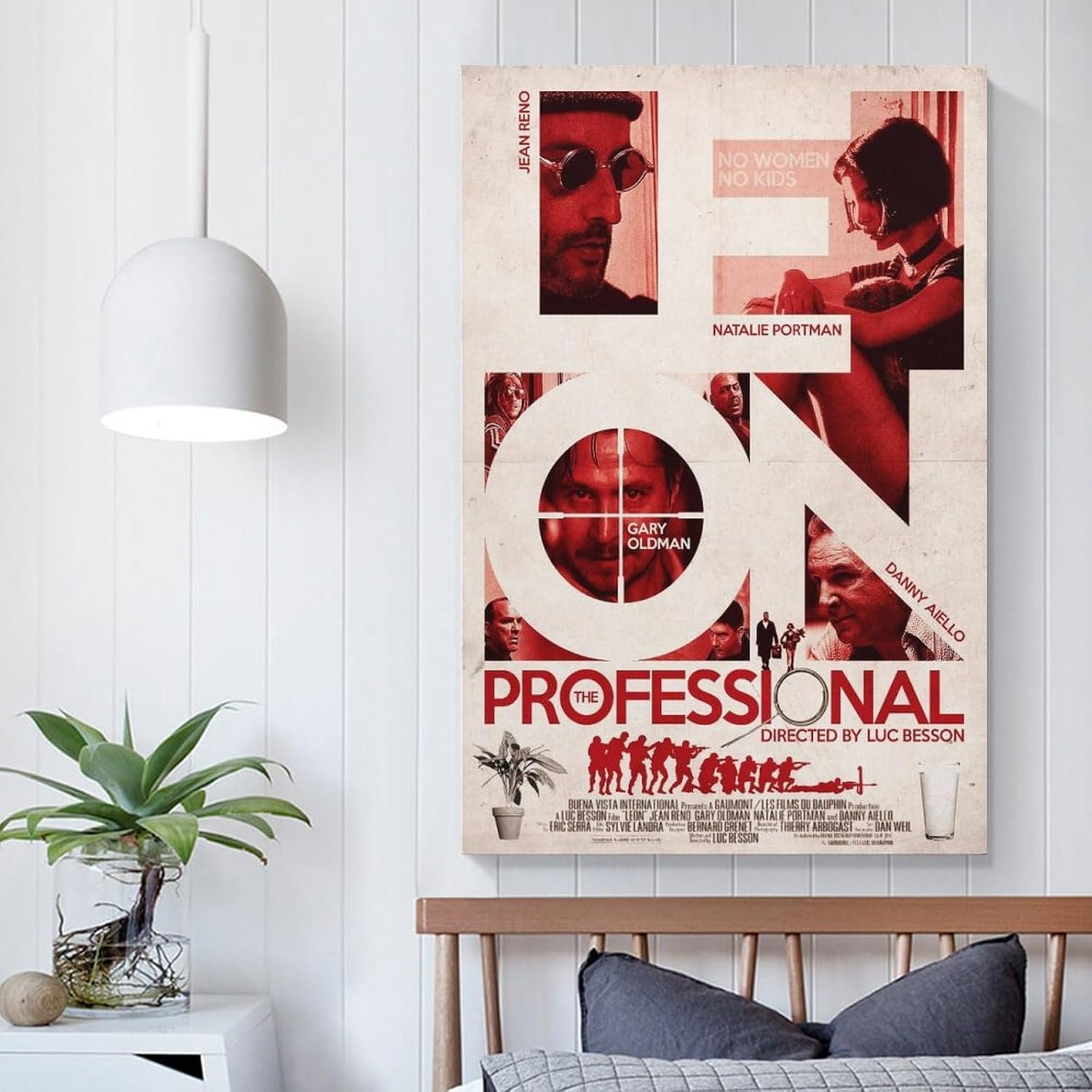 Wall Posters Léon The Professional Movie Posters Custom Poster Prints Canvas Art Poster And Wall Art Picture Print Modern Family Bedroom Decor Posters 24x36inch(60x90cm)