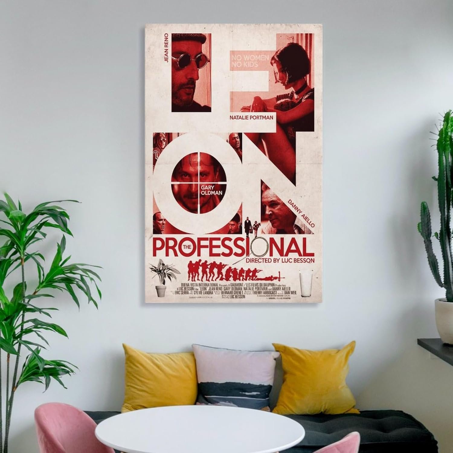 Wall Posters Léon The Professional Movie Posters Custom Poster Prints Canvas Art Poster And Wall Art Picture Print Modern Family Bedroom Decor Posters 24x36inch(60x90cm)