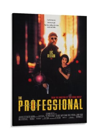 Wall Posters Léon The Professional Movie Posters Custom Poster Prints Poster Decorative Painting Canvas Wall Art Living Room Posters Bedroom Painting 16x24inch(40x60cm)