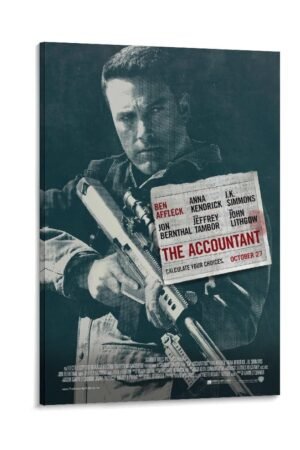 Wall Posters The AccountantFramed Movie Posters Canvas Art Poster And Wall Art Picture Print Modern Family Bedroom Decor Posters 08x12inch(20x30cm)