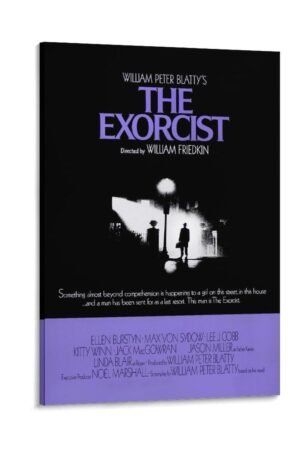Wall Posters The Exorcist Horror Movie Posters Prints Canvas Art Poster And Wall Art Picture Print Modern Family Bedroom Decor Posters 20x30inch(50x75cm)
