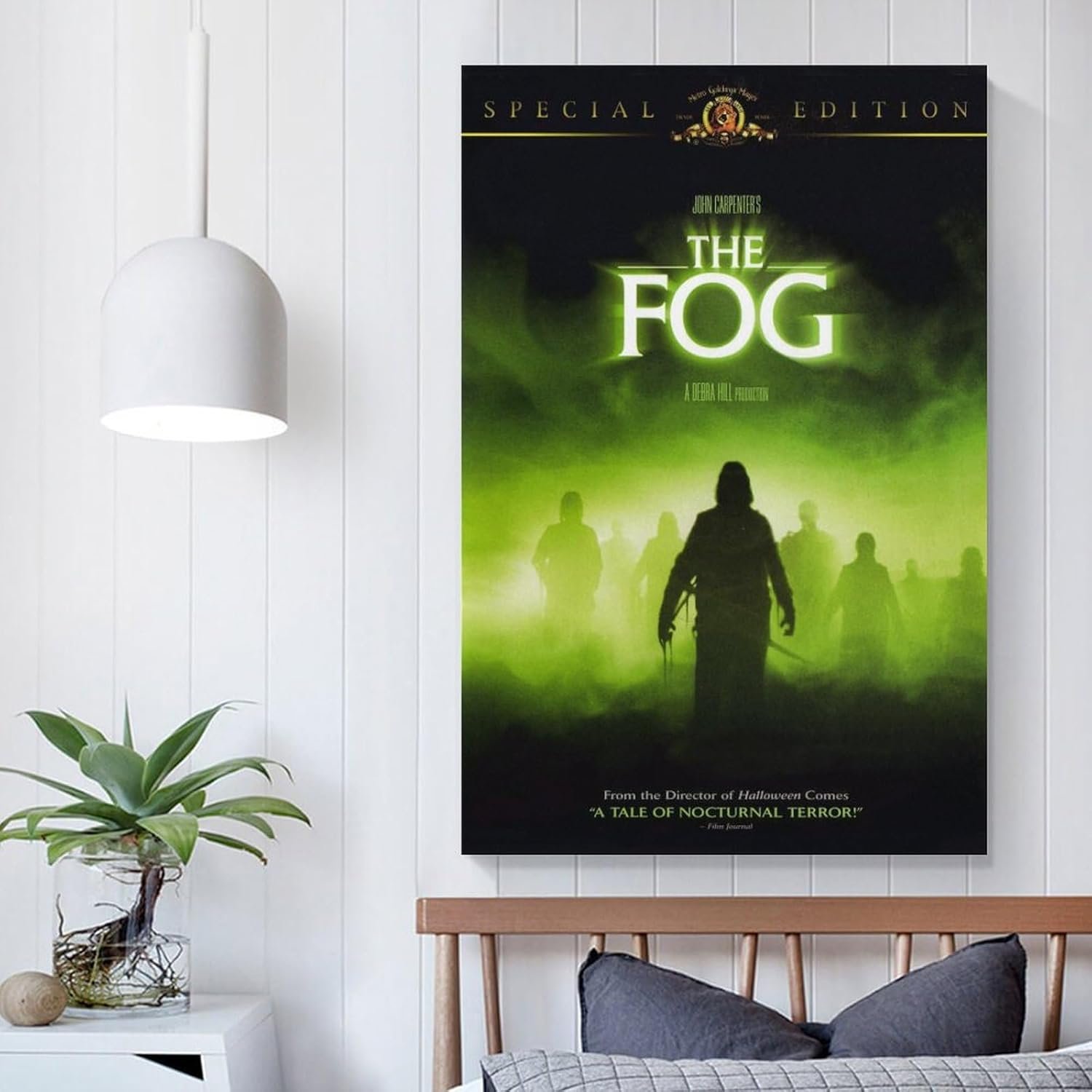 Wall Posters The Fog Horror Movie Poster Prints Poster Decorative Painting Canvas Wall Art Living Room Posters Bedroom Painting 16x24inch(40x60cm)