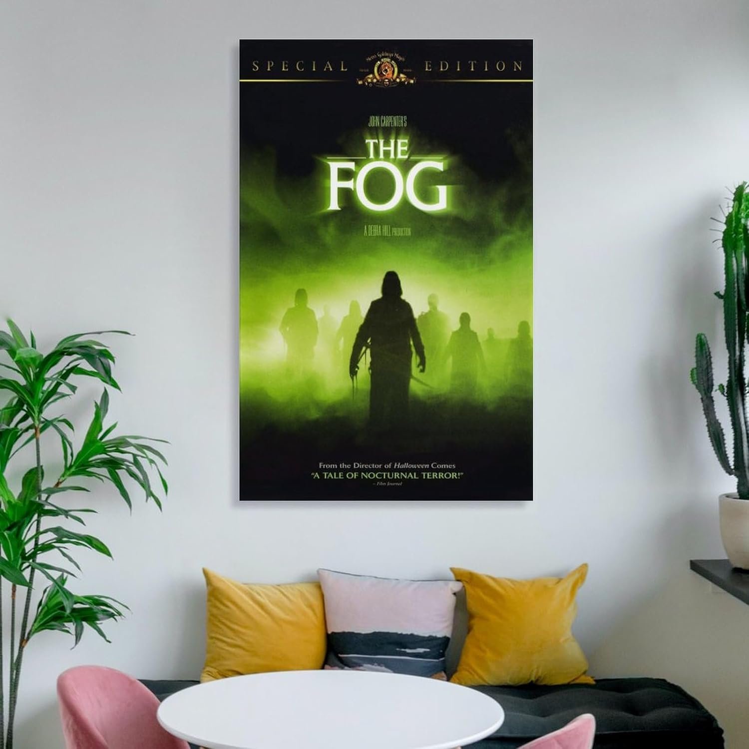 Wall Posters The Fog Horror Movie Poster Prints Poster Decorative Painting Canvas Wall Art Living Room Posters Bedroom Painting 16x24inch(40x60cm)