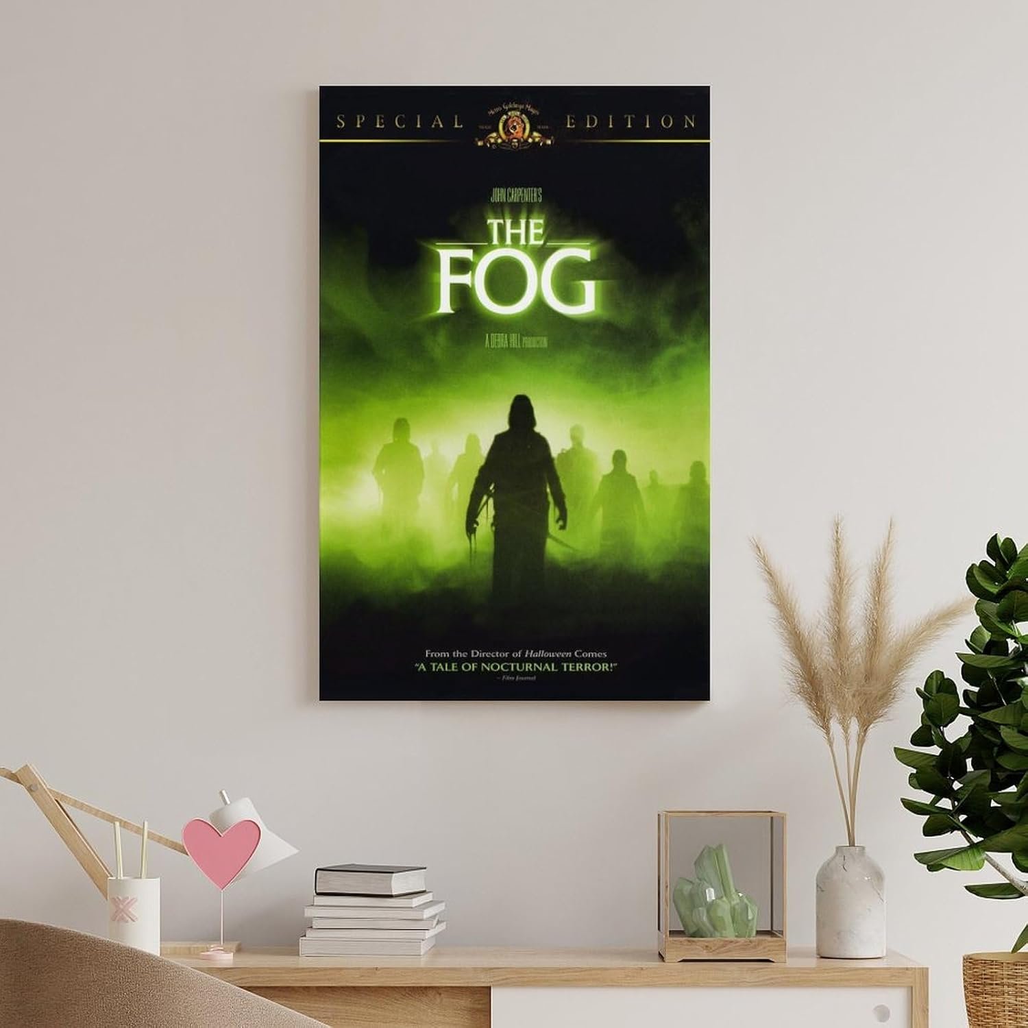 Wall Posters The Fog Horror Movie Poster Prints Poster Decorative Painting Canvas Wall Art Living Room Posters Bedroom Painting 16x24inch(40x60cm)