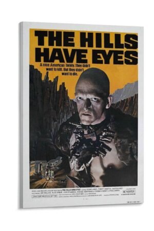 Wall Posters The Hills Have Eyes Horror Movie Posters Prints Poster Decorative Painting Canvas Wall Art Living Room Posters Bedroom Painting 24x36inch(60x90cm)