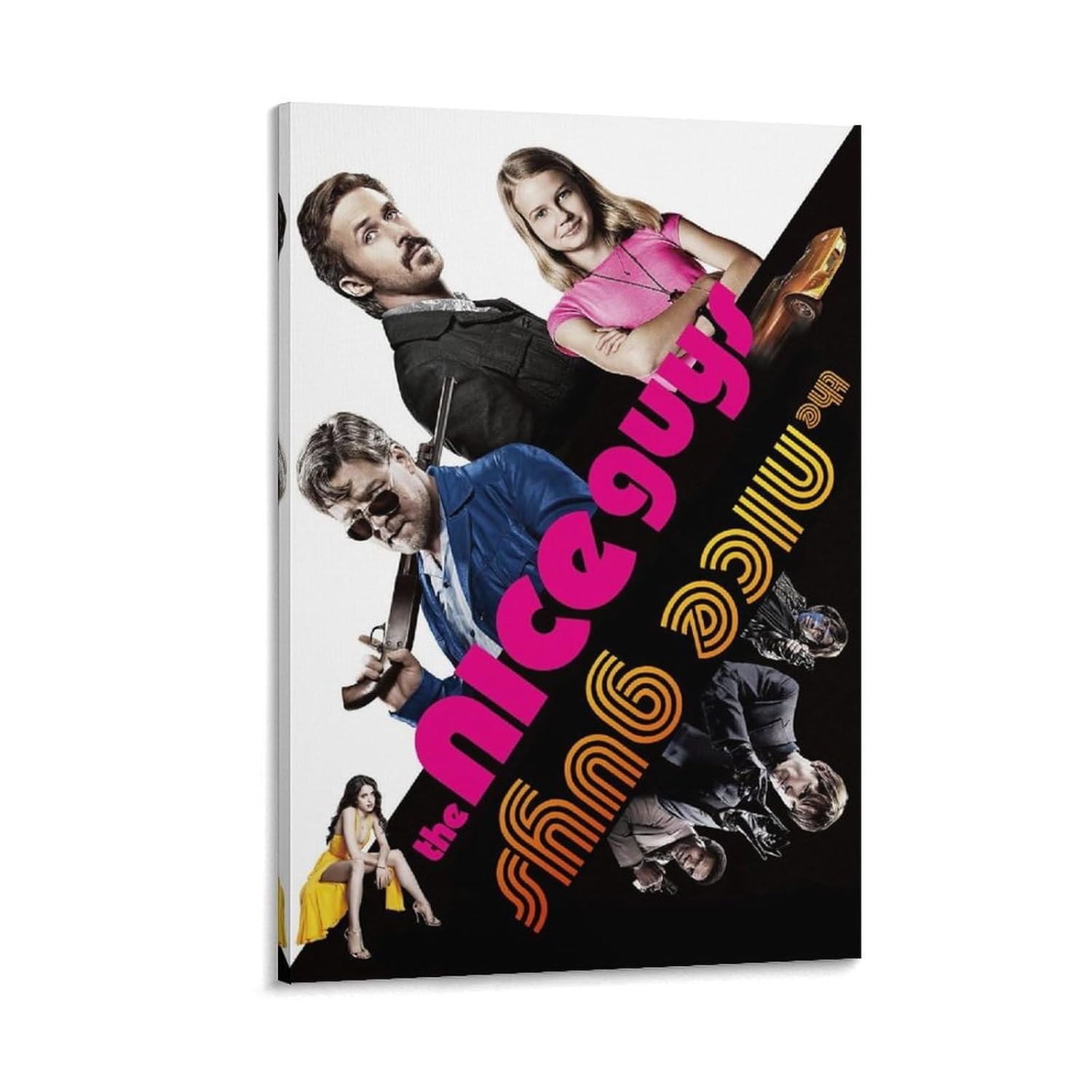Wall Posters The Nice Guys Movie Posters Cool Artwork Wall Art Home Decor Posters Gift Ideas Prints Canvas Art Poster And Wall Art Picture Print Modern Family Bedroom Decor...