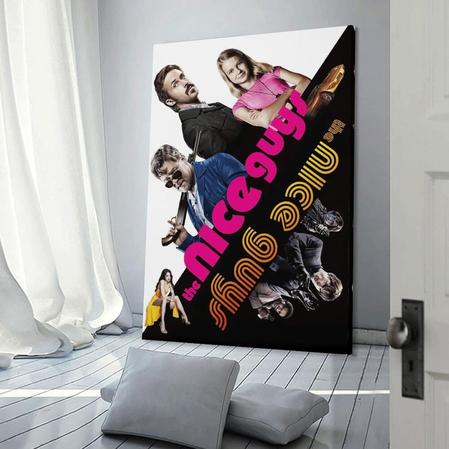 Wall Posters The Nice Guys Movie Posters Cool Artwork Wall Art Home Decor Posters Gift Ideas Prints Canvas Art Poster And Wall Art Picture Print Modern Family Bedroom Decor...