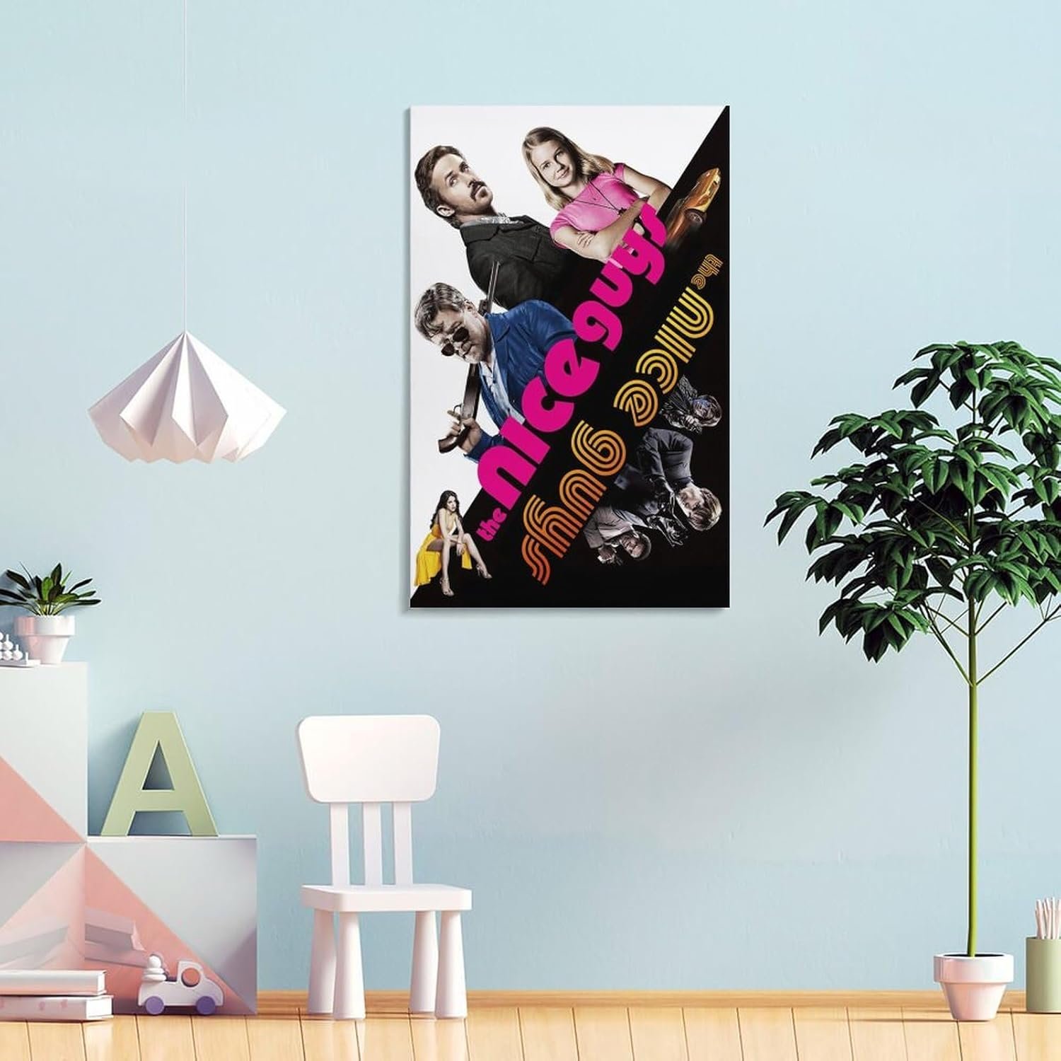 Wall Posters The Nice Guys Movie Posters Cool Artwork Wall Art Home Decor Posters Gift Ideas Prints Canvas Art Poster And Wall Art Picture Print Modern Family Bedroom Decor...