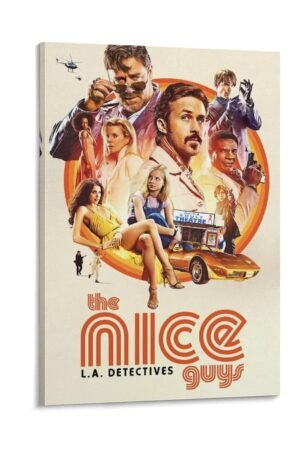 Wall Posters The Nice Guys Movie Posters Cool Artwork Wall Art Home Decor Posters Gift Ideas Prints Canvas Art Poster And Wall Art Picture Print Modern Family Bedroom Decor...