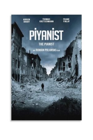 Wall Posters The Pianist Movie Posters Prints Poster Decorative Painting Canvas Wall Art Living Room Posters Bedroom Painting 24x36inch(60x90cm)