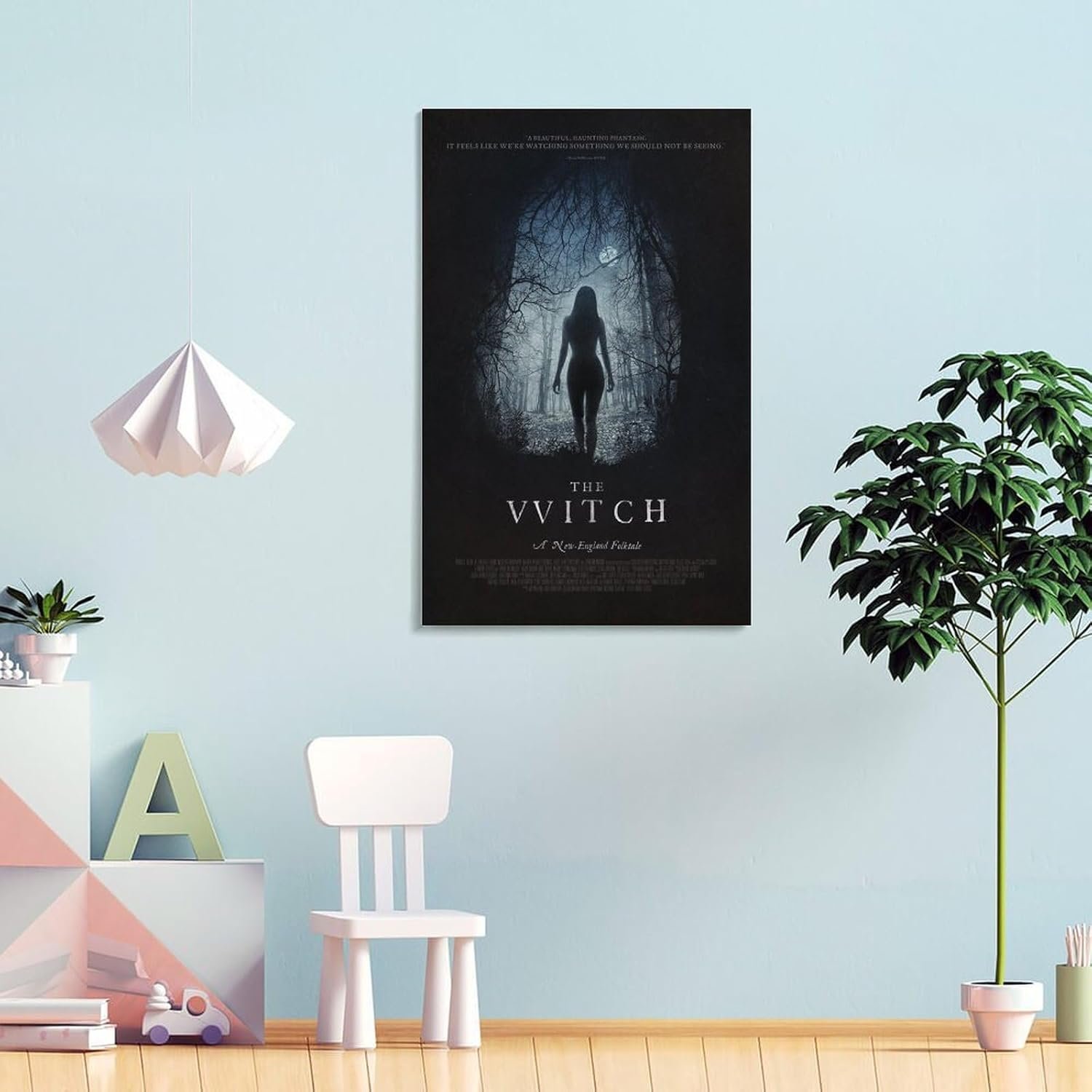 Wall Posters The Witch Horror Thriller Movie Poster Prints Canvas Art Poster And Wall Art Picture Print Modern Family Bedroom Decor Posters 12x18inch(30x45cm)