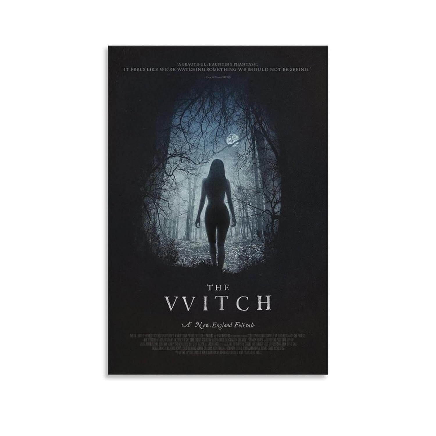 Wall Posters The Witch Horror Thriller Movie Poster Prints Canvas Art Poster And Wall Art Picture Print Modern Family Bedroom Decor Posters 12x18inch(30x45cm)