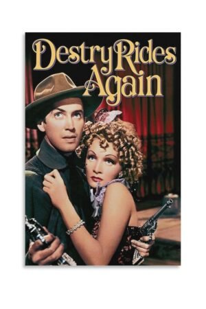 Wall Prints Destry Rides Again Movie Posters Poster Decorative Painting Canvas Wall Art Living Room Posters Bedroom Painting 24x36inch(60x90cm)