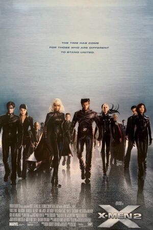 X2 X-MEN 2 MOVIE POSTER 2 Sided ORIGINAL INTL 27x40 HUGH JACKMAN
